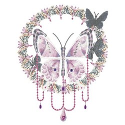 Kit DIAMOND DOTZ® Attrape Rêves papillon