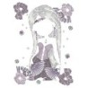 Kit DIAMOND DOTZ® Collection exclusive "Les Darlings" - La jeune fille aux Plumes de Paon