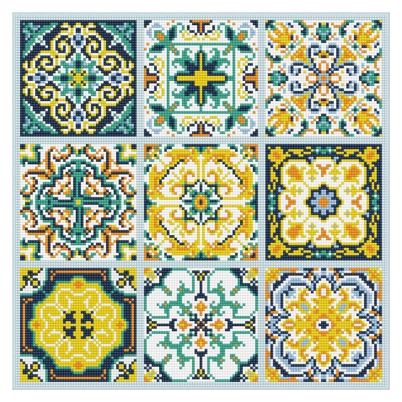 Kit DIAMOND DOTZ® Mosaïque géométrique