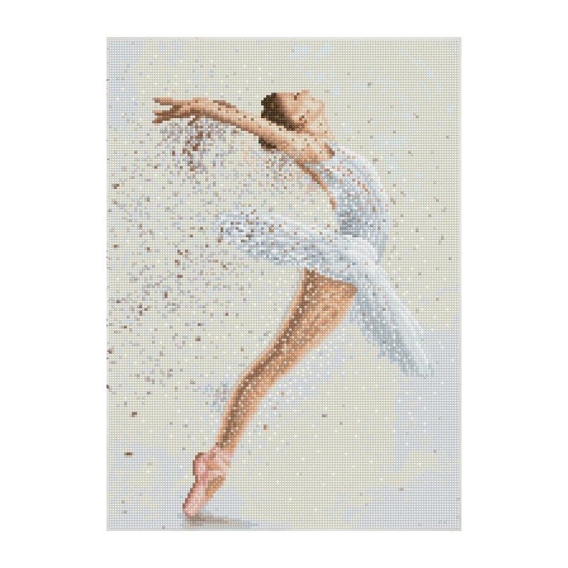 DIAMOND DOTZ® Carré La danseuse classique
