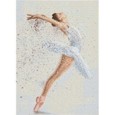 DIAMOND DOTZ® Carré La danseuse classique