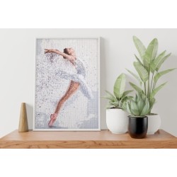 DIAMOND DOTZ® Carré La danseuse classique
