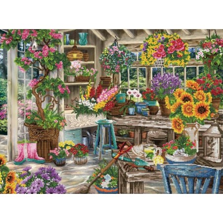 Kit DIAMOND DOTZ® Le paradis des jardiniers