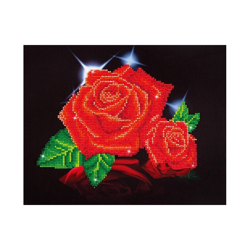Kit DIAMOND DOTZ® Roses rouges éclatantes