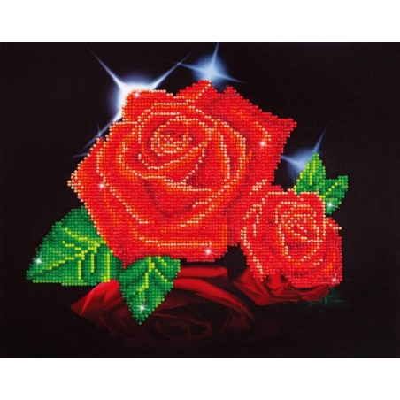Kit DIAMOND DOTZ® Roses rouges éclatantes