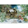 Kit DIAMOND DOTZ® Merveilleuse maison d'hiver