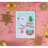 DIAMOND DOTZ® Carte de voeux Joyeux Noël Lama
