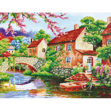 Kit DIAMOND DOTZ® Paysage Village