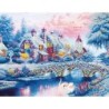 Kit DIAMOND DOTZ® Village d'hiver