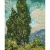 Kit DIAMOND DOTZ® Les cyprès (Van Gogh)
