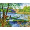 Kit DIAMOND DOTZ® Pêche au Printemps de Van Gogh