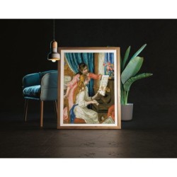Kit DIAMOND DOTZ® La fille au piano (Renoir)
