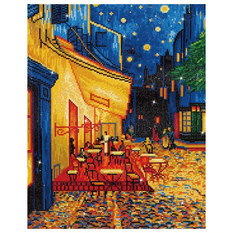 Kit DIAMOND DOTZ®  Café de nuit - V. Van Gogh