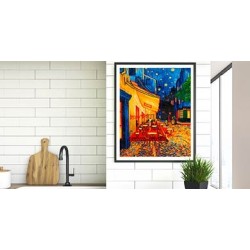 Kit DIAMOND DOTZ®  Café de nuit - V. Van Gogh