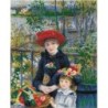Kit DIAMOND DOTZ® Deux soeurs sur la terrasse (Renoir)