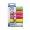 Pack assortiment  "Dotz" DIAMOND DOTZ® - 5 Couleurs Fluo