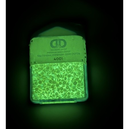 Boîte "Dotz" DIAMOND DOTZ® 12g - Phosphorescent (4001)