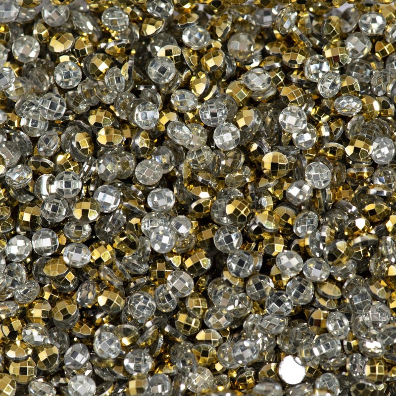 Boîte "Dotz" DIAMOND DOTZ® 12g - Métallique or classique (7007)