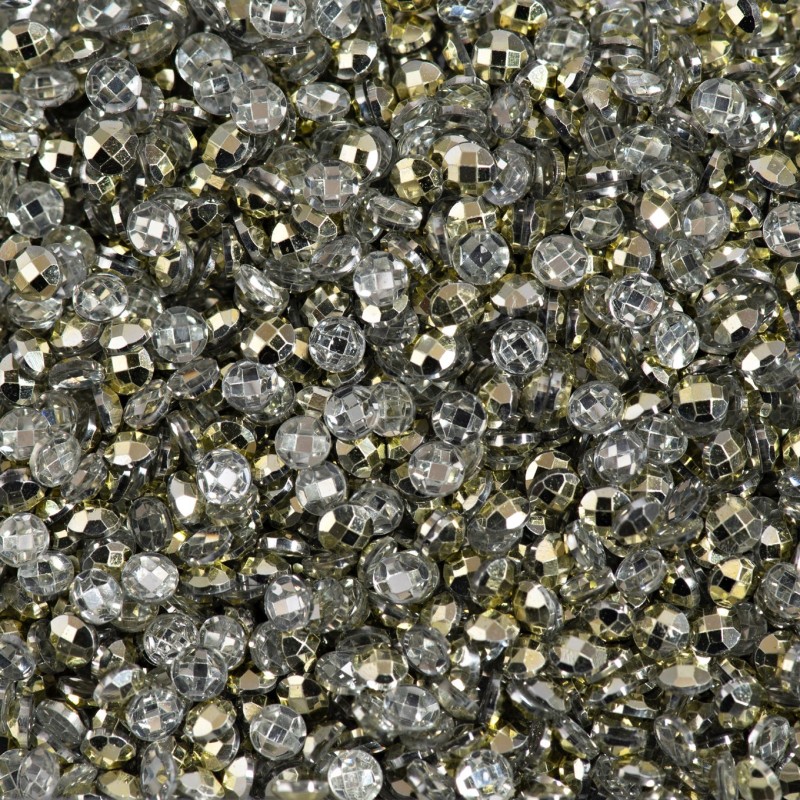 Boîte "Dotz" DIAMOND DOTZ® 12g - Métallique platine (7009)