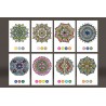 CARTES COLORIAGE CHAMELEON PENS - THÈME MINI MANDALAS