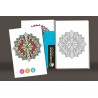 CARTES COLORIAGE CHAMELEON PENS - THÈME MINI MANDALAS