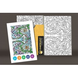CARTES COLORIAGE CHAMELEON PENS - THÈME REFLETS D'IMAGES