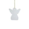Lot de 6 décorations vierges DIAMOND DOTZ® avec ruban