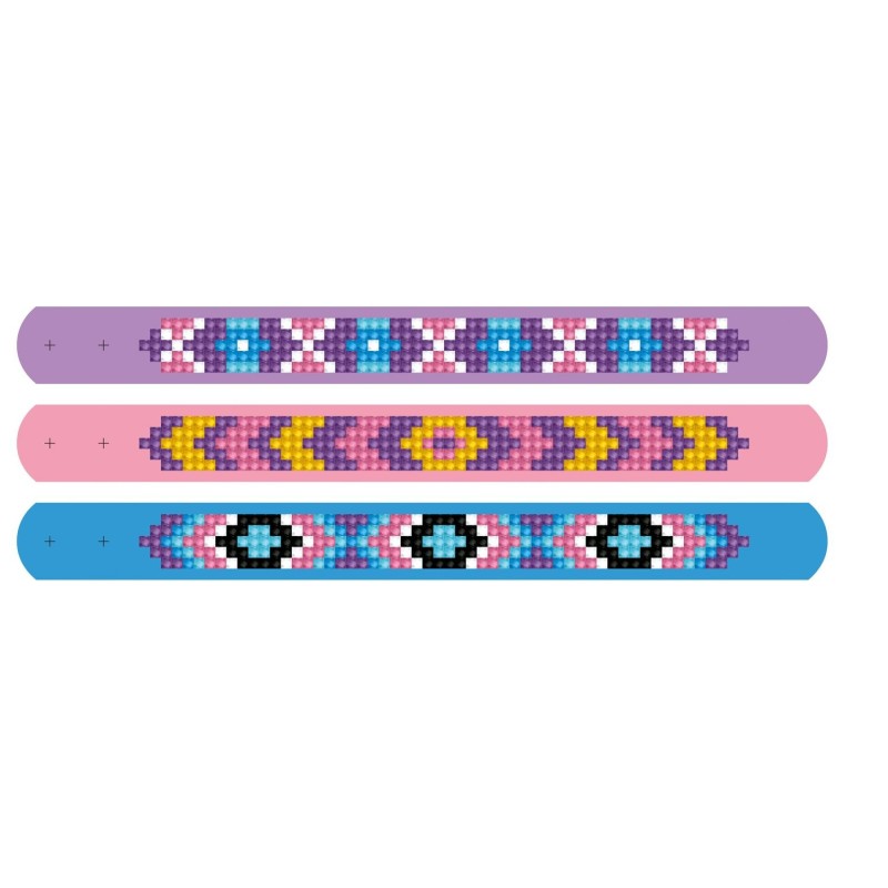 Kit DOTZIES® 3 Bracelets MAUVES