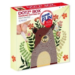 DOTZ® BOX Enfants - Ourson dans les fleurs