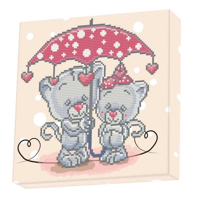 DOTZ® BOX Enfants - Les Amoureux sous la pluie