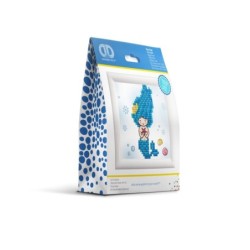Kit DIAMOND DOTZ® avec cadre Petite Sirène
