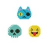 KIT DOTZIES® 3 Stickers VISAGES