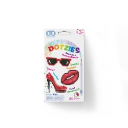 Kit DOTZIES® 3 Stickers KISS