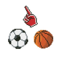 Kit DOTZIES® 3 Stickers FAN DE