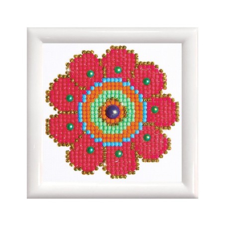 Kit DIAMOND DOTZ® avec cadre Flower Power