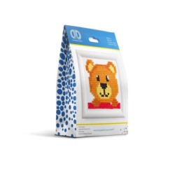 Kit DIAMOND DOTZ® Ourson AVEC CADRE