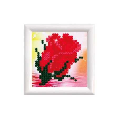 Kit DIAMOND DOTZ® Rose AVEC CADRE