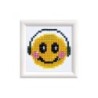 Kit DIAMOND DOTZ® Smiley Music AVEC CADRE