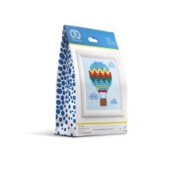 Kit DIAMOND DOTZ® Montgolfière Up  Away AVEC CADRE
