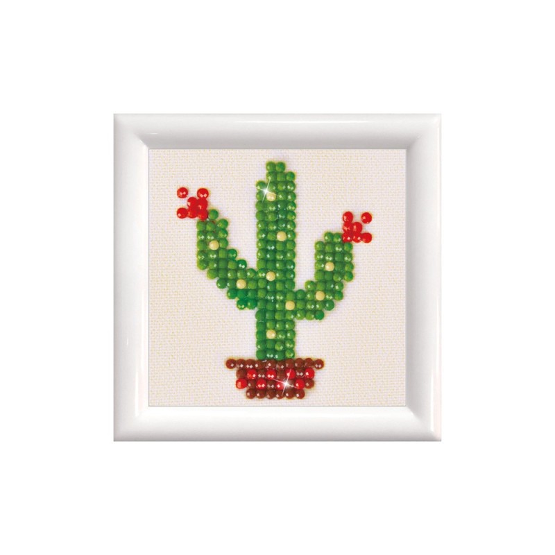 Kit DIAMOND DOTZ® Cactus AVEC CADRE