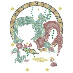 Kit DIAMOND DOTZ® Collection exclusive "Les Darlings" Signe astrologique TAUREAU