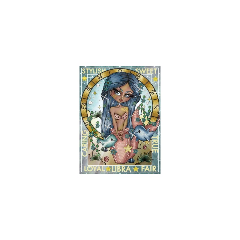 Kit DIAMOND DOTZ® Collection exclusive "Les Darlings" Signe astrologique BALANCE