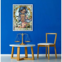 Kit DIAMOND DOTZ® Collection exclusive "Les Darlings" Signe astrologique BALANCE