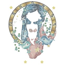 Kit DIAMOND DOTZ® Collection exclusive "Les Darlings" Signe astrologique BALANCE