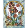 Kit DIAMOND DOTZ® Collection exclusive "Les Darlings" Signe astrologique SAGITTAIRE