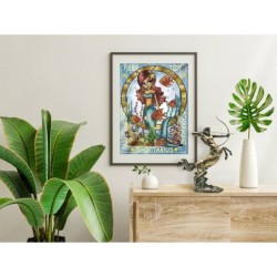 Kit DIAMOND DOTZ® Collection exclusive "Les Darlings" Signe astrologique SAGITTAIRE