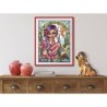 Kit DIAMOND DOTZ® Collection exclusive "Les Darlings" Signe astrologique LION