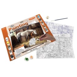 Kit ROYAL LANGNICKEL® Peinture au numéro - Nouveaux Amis