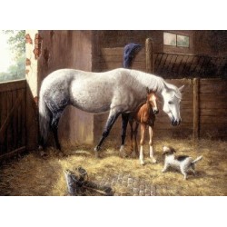 Kit ROYAL LANGNICKEL® Peinture au numéro - Nouveaux Amis