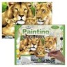 Kit ROYAL LANGNICKEL® Peinture au numéro Junior Grand Format - Famille de lions